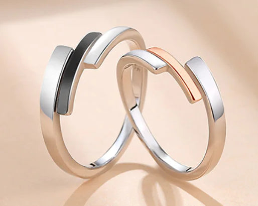 Korean Edition Simple Ring - Cold Scenery Design