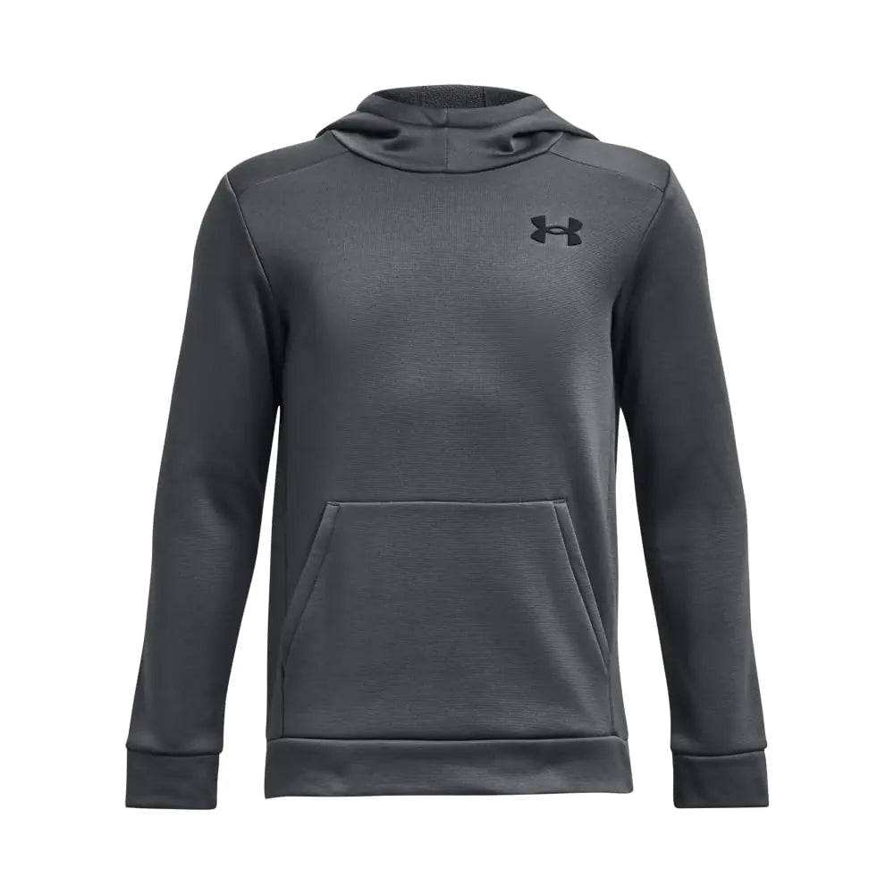 Under Armour boys Armour Fleece Graphic Hoodie (012) Pitch Gray / / Black X-Small