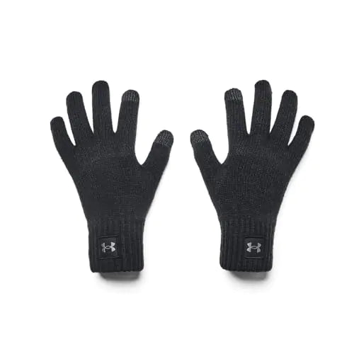 Under Armour Mens Halftime Gloves (003) Black / / Pitch Gray Small/Medium