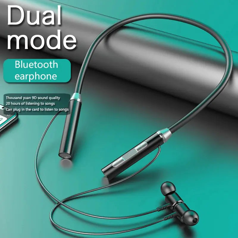 Wireless Bluetooth 5.0 Neckband Sports Earphones