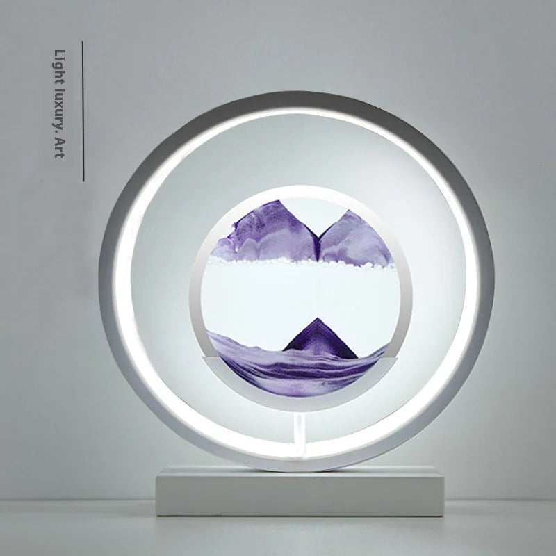 Quicksand Painting Table Lamp