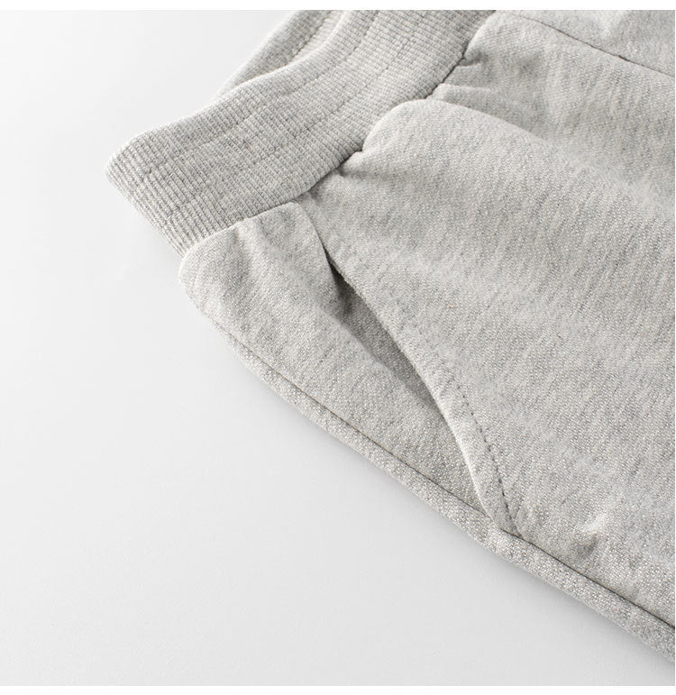 Children Boys Excavator Descending Cartoon Sports Trousers With Pockets