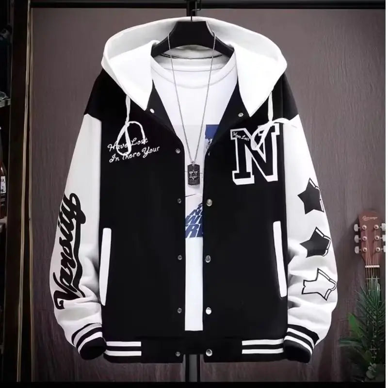 Men's Collegiate Hooded Jacket - Pantagonia Style