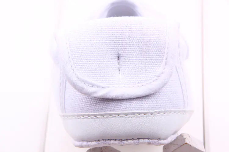 Baby Shoes with Heart Stickers - Toddler Walking Shoes