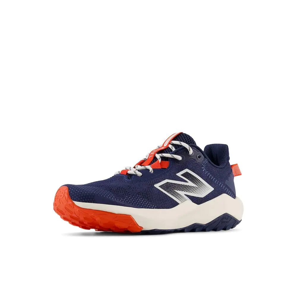 New Balance Dynasoft Nitrel V6 Lace-up Running Shoe Nb Navy/Neo Flame/Sea Salt 7 US Unisex Big Kid