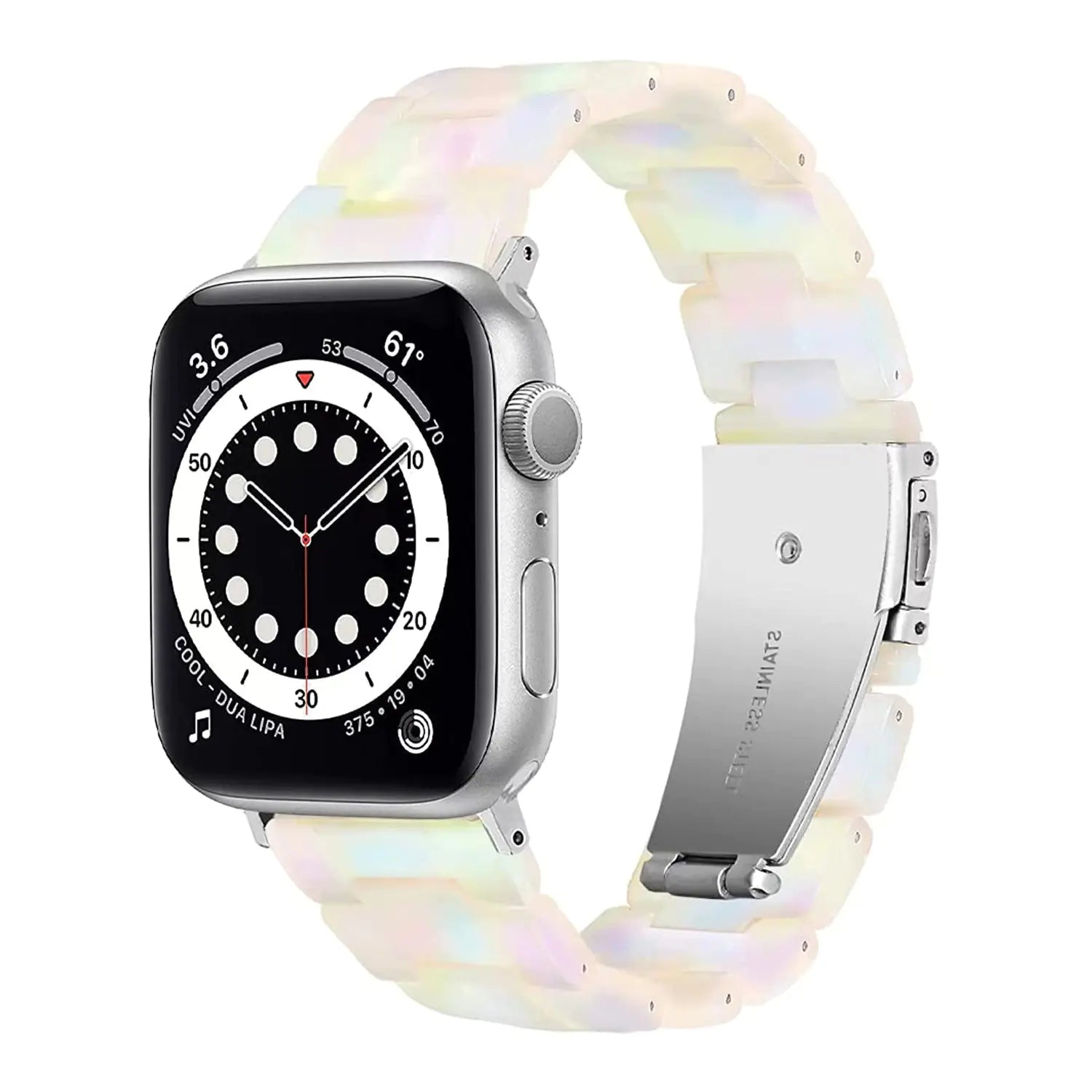 Multicolor Resin Band for Apple Watch Series SE