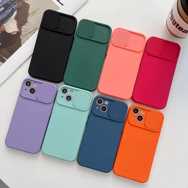 Solid Case for iPhone 14 Pro Max, 13, 12, 11