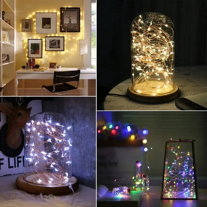 100 LED USB Fairy Lights with Remote Control