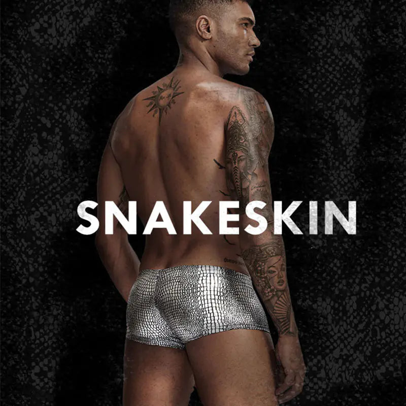 Men's Low-Waist Quick-Dry Swim Trunks
