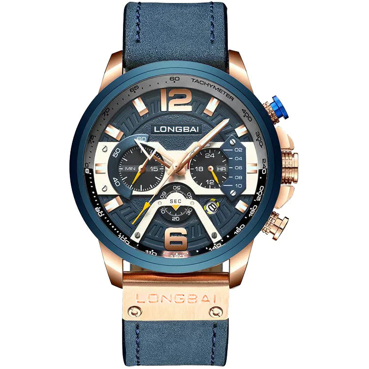 Elegant Multifunction Quartz Watch