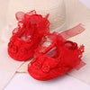 Baby Walking Shoes, Soft Sole Non-Slip Lace Princess Shoes