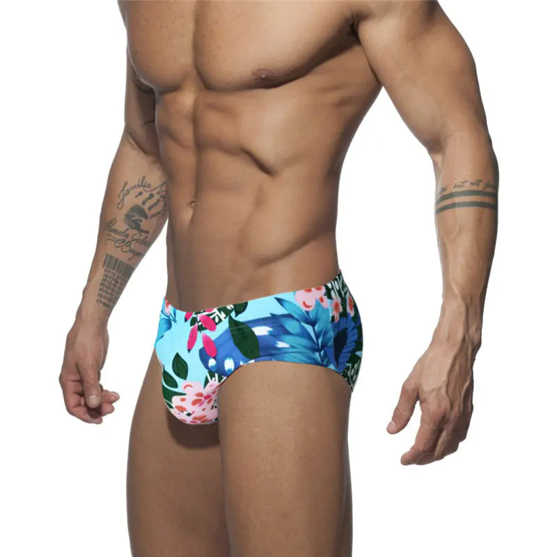 TADDLEE Men's Low Waist Quick-Dry Swim Trunks