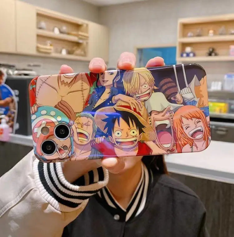 Anime One Piece Phone Case for iPhone 11/12/13 Pro Max