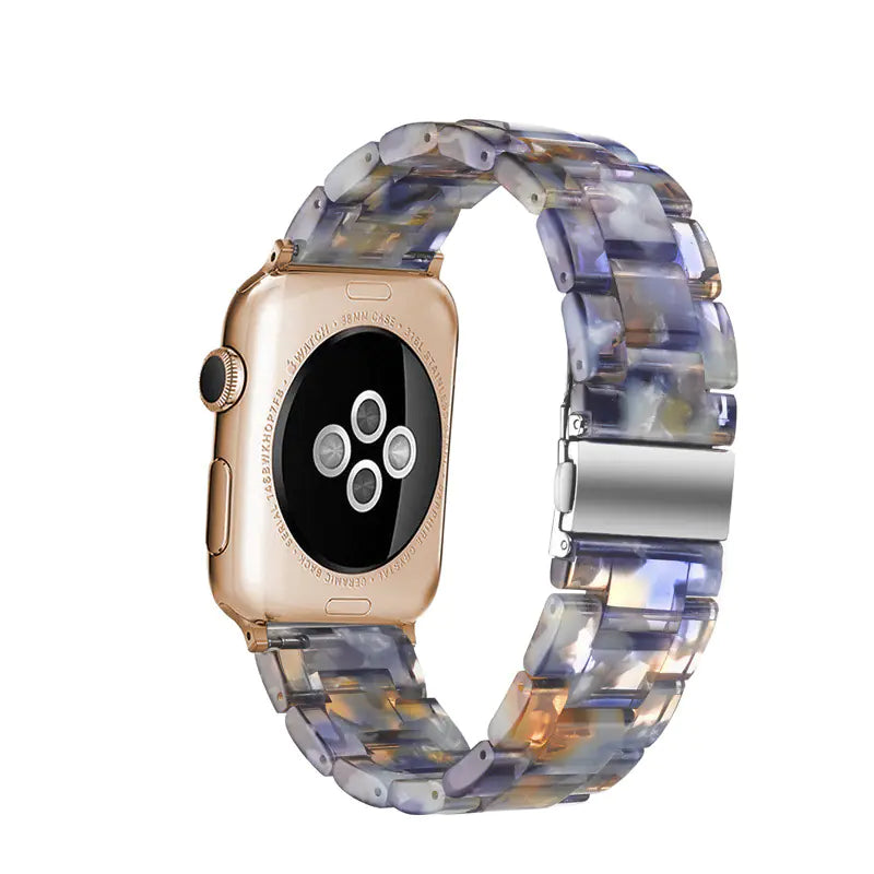 Multicolor Resin Band for Apple Watch Series SE