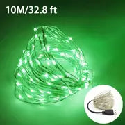 100 LED USB Fairy Lights with Remote Control