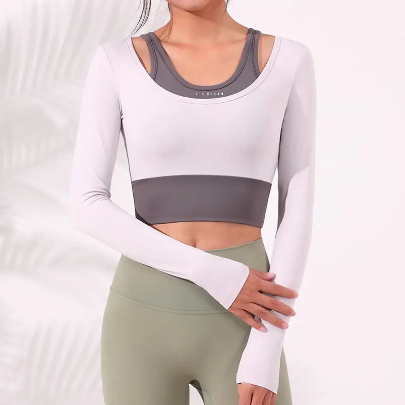 Women's Long-Sleeved Sports Running T-Shirt