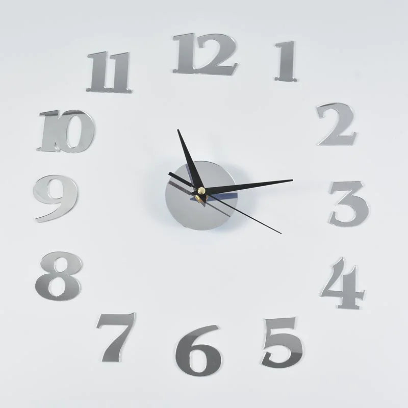 Creative Acrylic Mirror Wall Clock