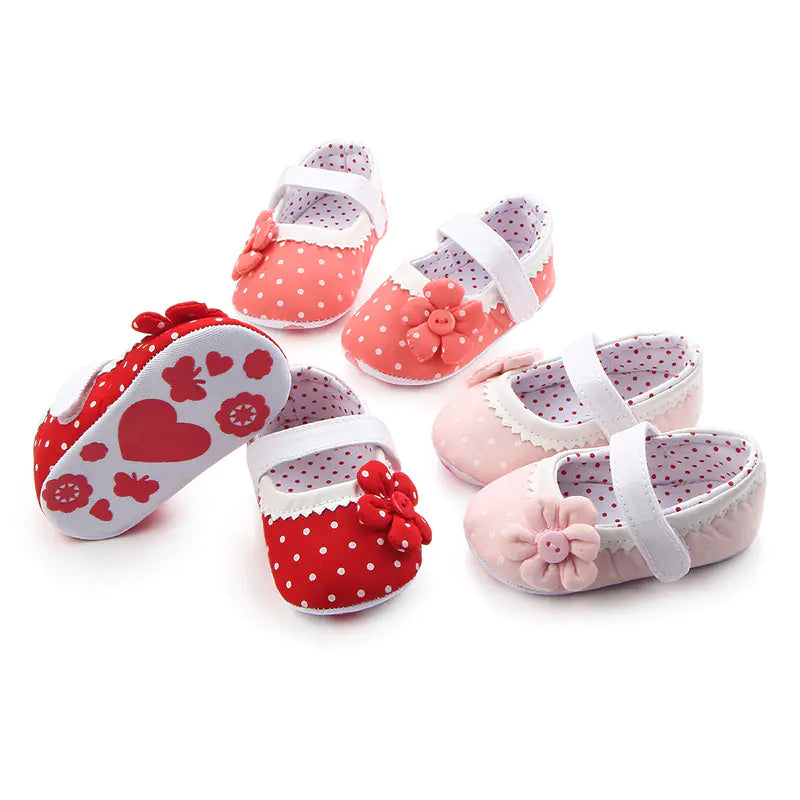 New Baby Shoes for Girls - Toddler Walking Shoes