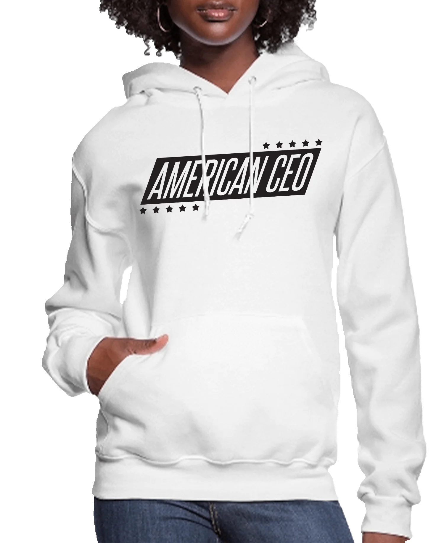 10 Stars American CEO Women’s Hoodie