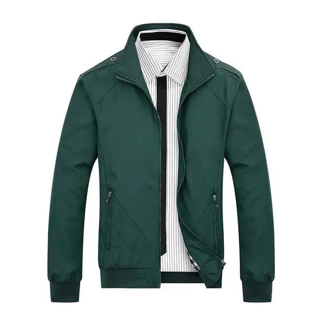 Trendy Slim Fit Men's Korean Style Jacket