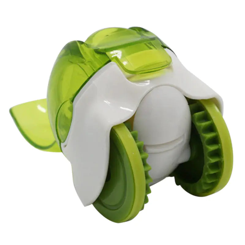 Manual Garlic Chopper with Rolling Cutter and Crusher