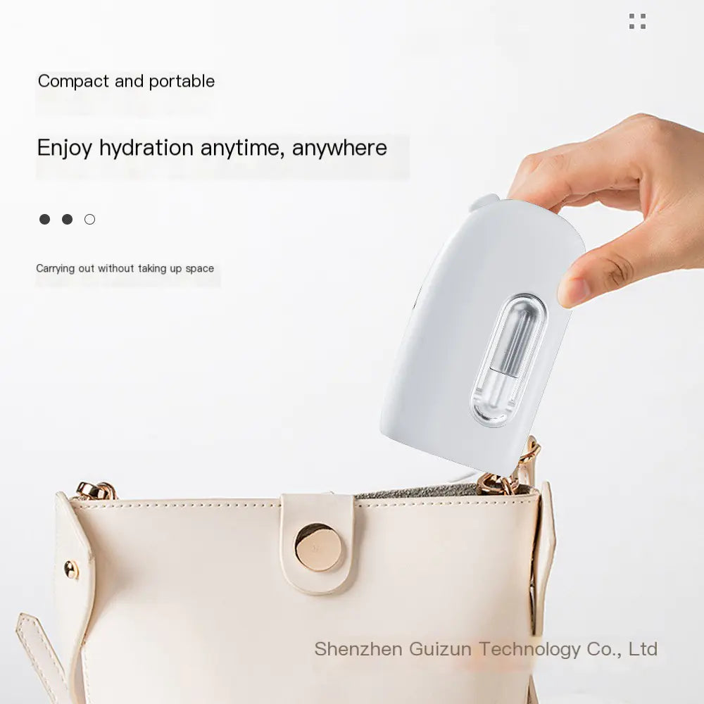 Portable Oxygen Infusion Facial Spray Hydration Device