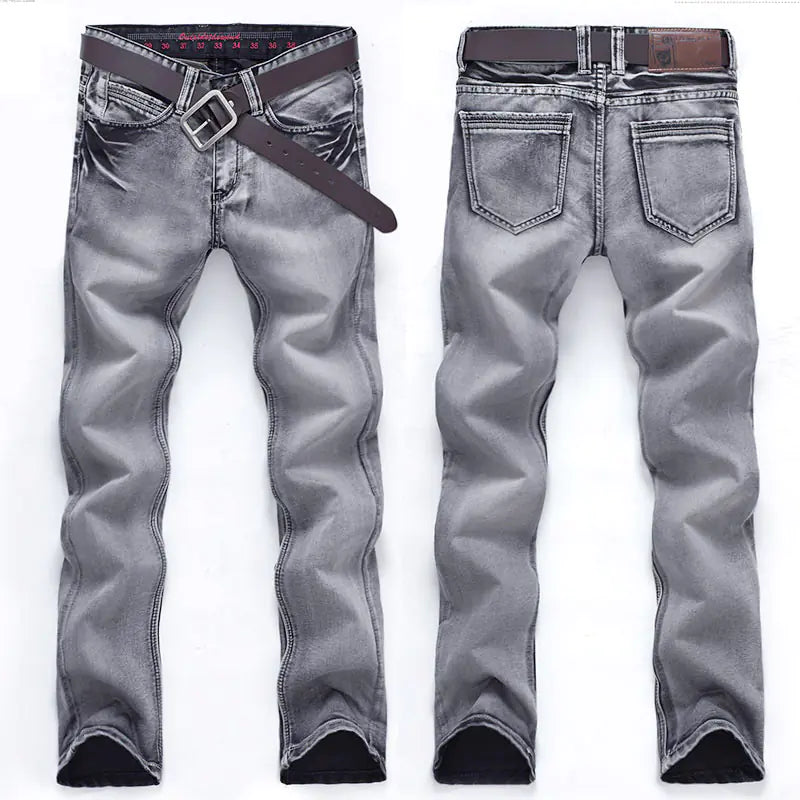 Men's Straight Leg Denim Jeans