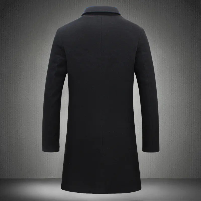 Single-Breasted Trench Coat and Overcoat