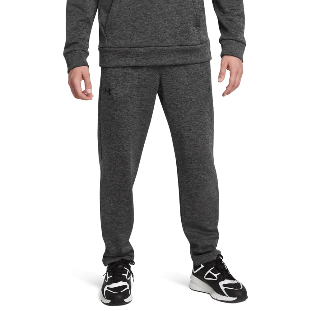 Under Armour Mens Armour Fleece Twist Tapered Leg Pants (025) Castlerock / / Black XX-Large