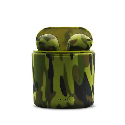 i7s Colorful TWS Bluetooth Earbuds with Charging Case