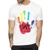 Premium Cotton LGBT Rainbow Graphic T-Shirt for Adults