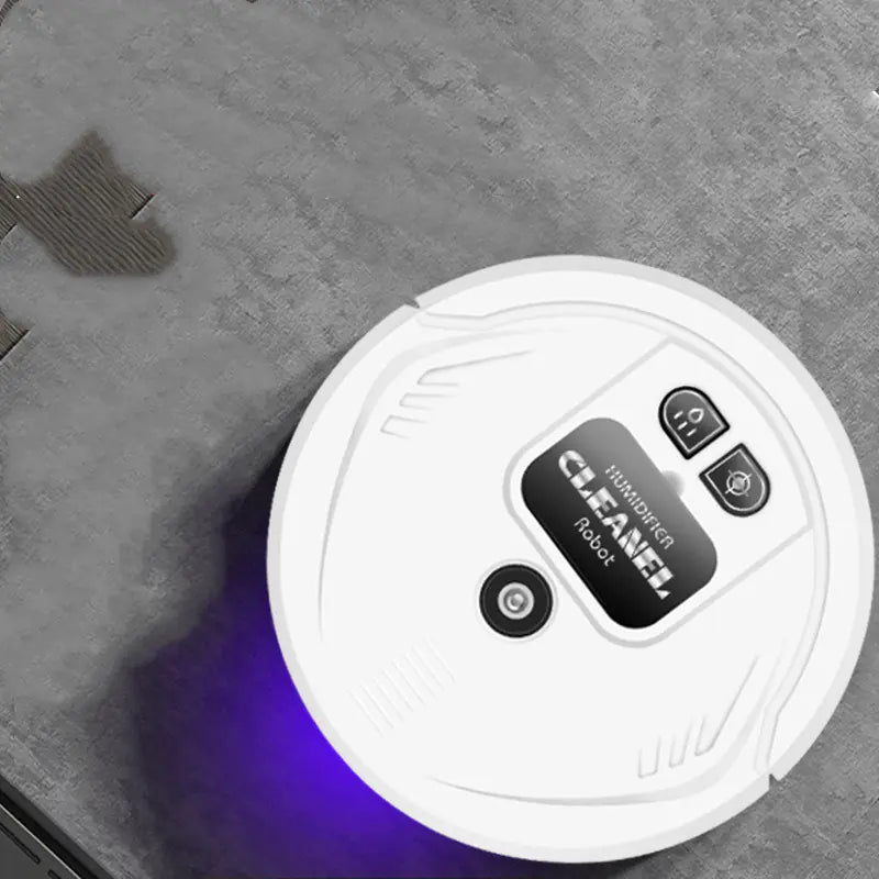 Smart Robotic Vacuum Cleaner with Humidifier and Aroma