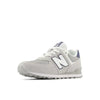 New Balance 574 V1 Essentials Comfort Lace-up Sneaker Brighton Grey/Nb Navy 4.5 US Unisex Big Kid