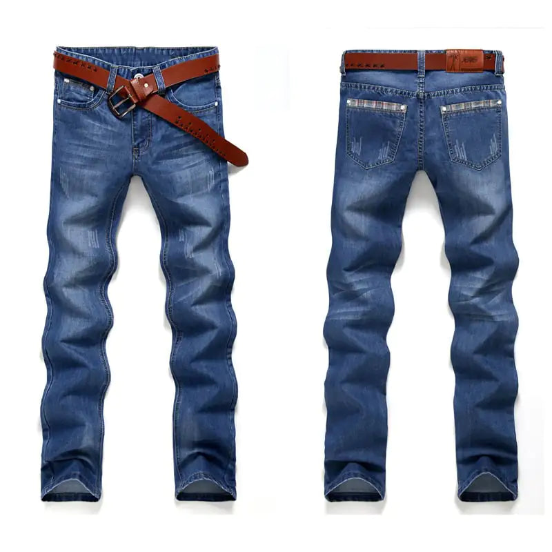 Men's Straight Fit Denim Jeans