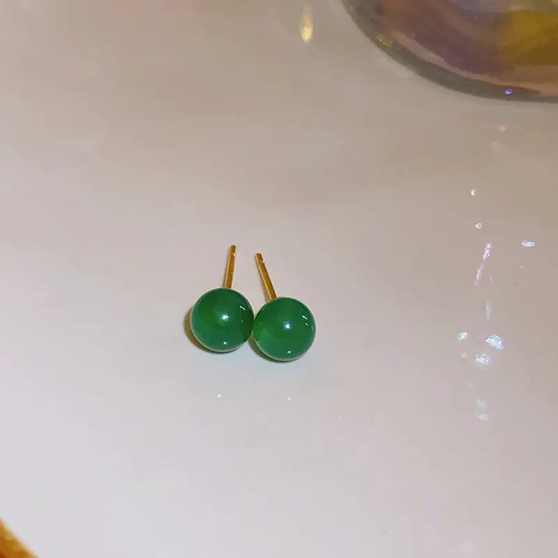 Silver Needle French Baroque Pearl Flower Tassel Earrings