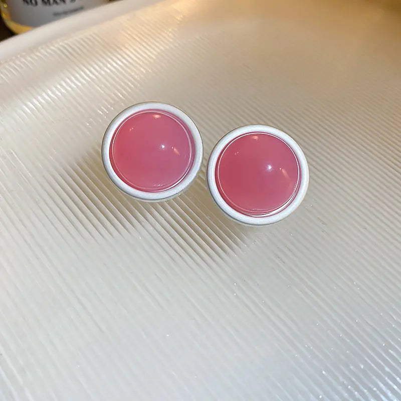 Silver Needle French Baroque Pearl Flower Tassel Earrings