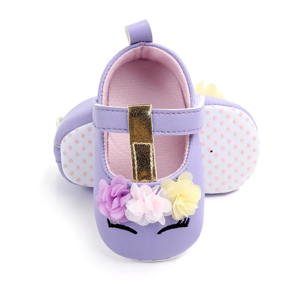 Cartoon Baby Princess Soft Sole Non-Slip Toddler Shoes