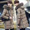 Men's Plus Size Waterproof Hooded Winter Parka Jacket