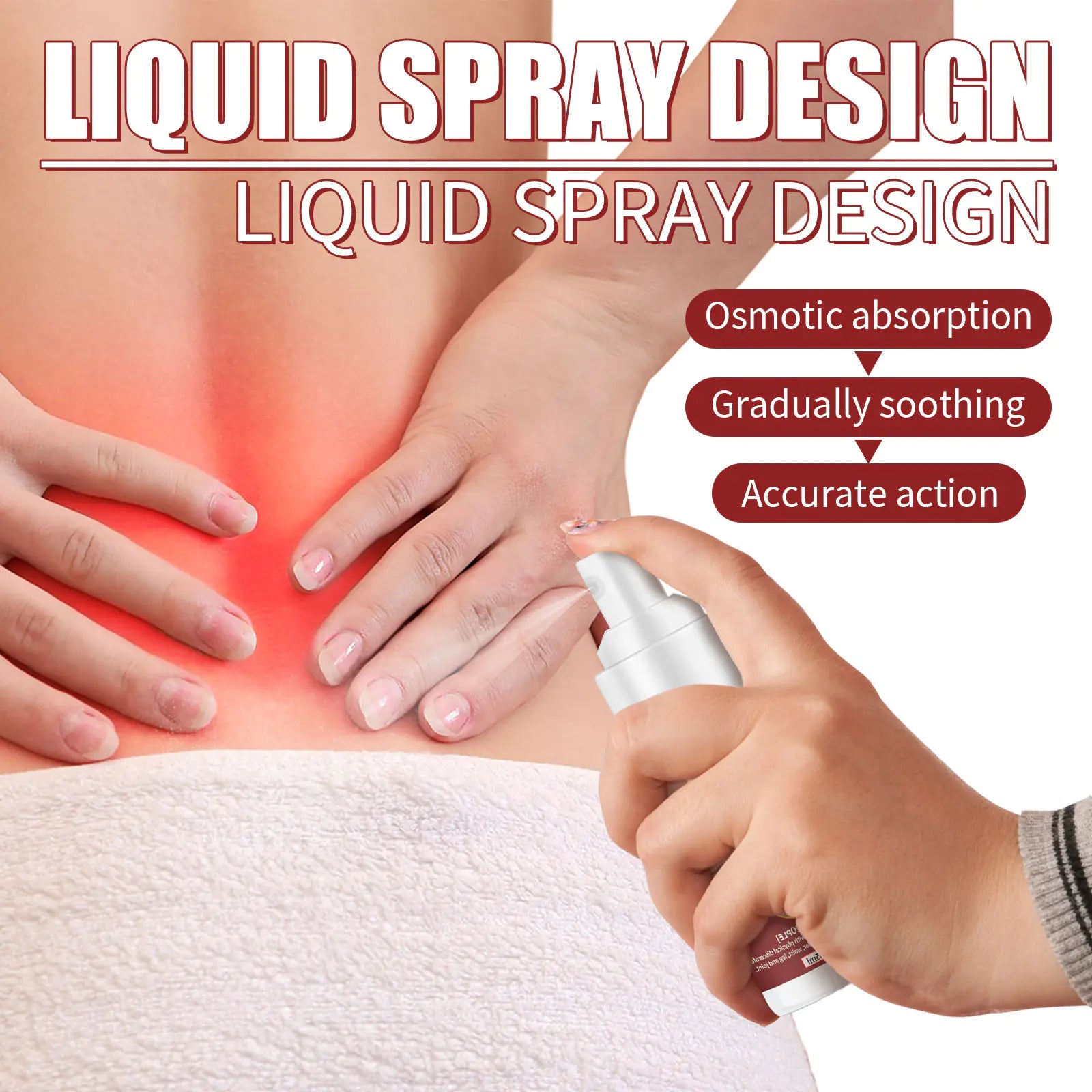 South Moon Lumbar Gel Spray for Pain Relief