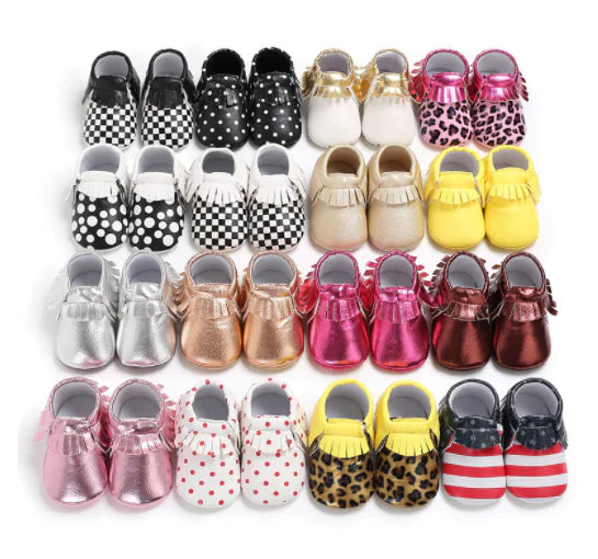 Tassel Indoor Toddler Shoes for Baby Walking