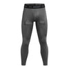 Under Armour Mens Hockey Compression Leggings (025) Castlerock / / Black Small