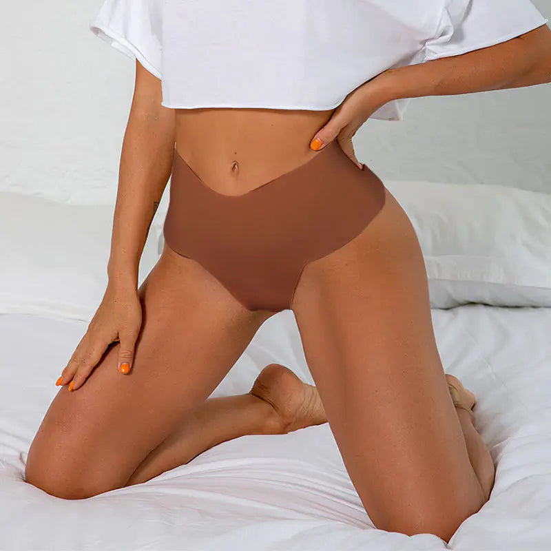 High-Waist Cotton G-String Panties for Women (Plus Size)