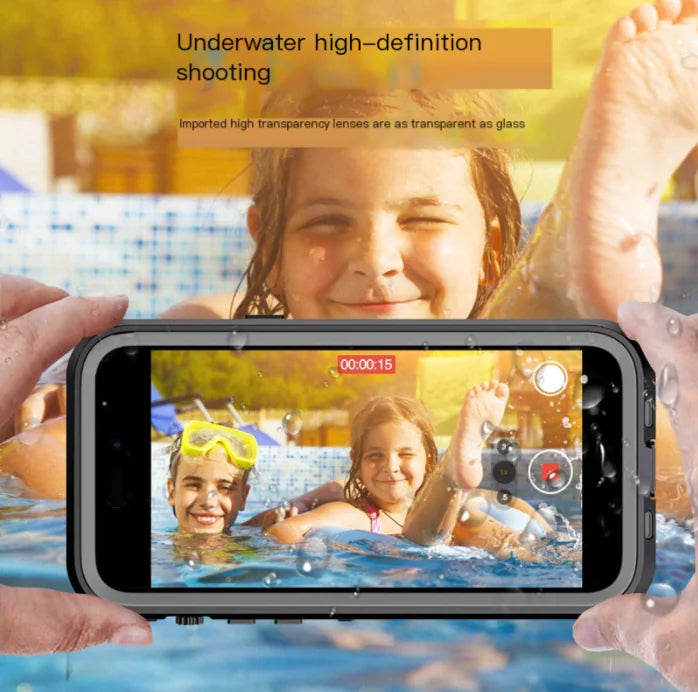 Waterproof Phone Case for iPhone 14/13 Pro Max/12