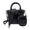 Steve Madden BBABI Quilted Top Handle Crossbody Nutshell