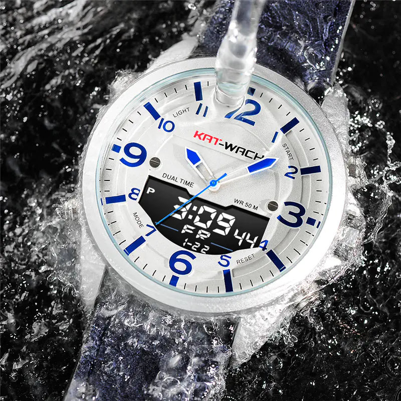 KAT-WACH Men's Multifunctional Outdoor Sports Watch