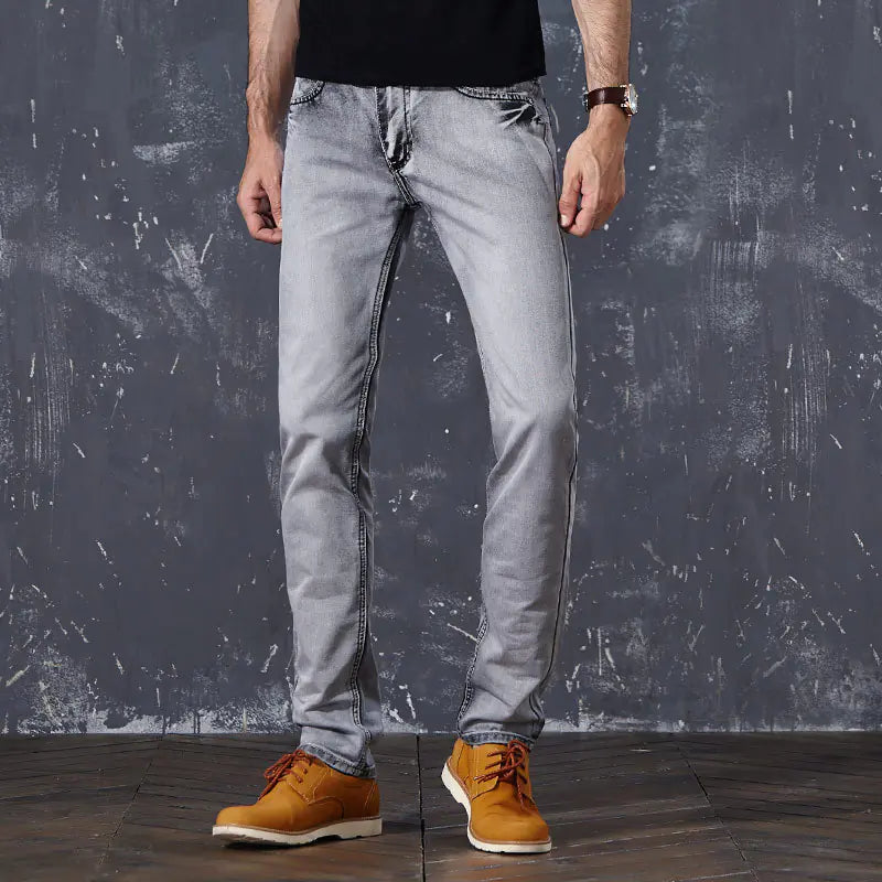 Men's Straight Leg Denim Jeans