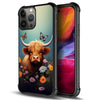 ANLUN STORE Compatible with iPhone 15 Pro Max CaseFlower Cow Pattern Case for iPhone 15 Pro Max Case Soft TPU Bumper DesginAnti-Scratch Shockproof Case for iPhone 15 Pro Max 6.7-inch Flower Cow