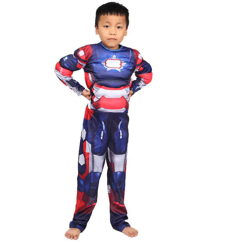Cosplay Costume Set: Captain America, Hulk, Iron Man, Batman, Spider-Man, Flash
