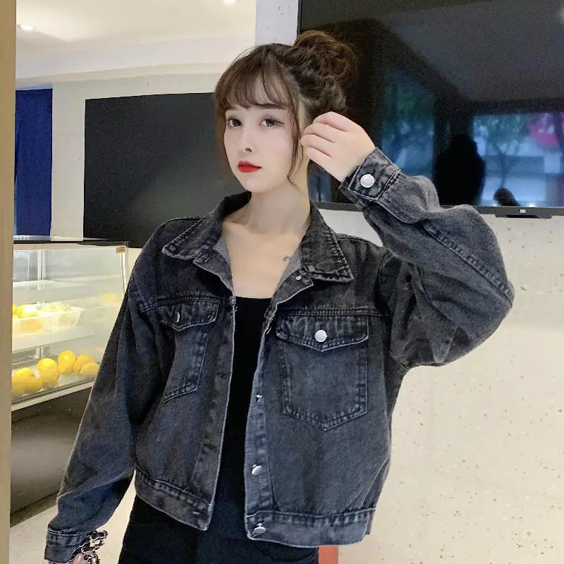 Women's Denim Jacket and Loose Top Collection