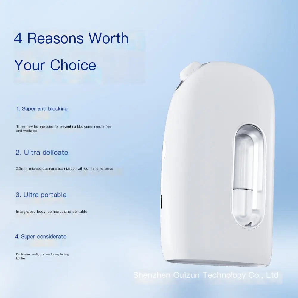 Portable Oxygen Infusion Facial Spray Hydration Device